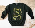 Pickle Sweatshirt, Pickle Lovers Hoodie, Dill Pickle Shirt, Pickle Crewneck Sweatshirt, Pickle Unisex Sweater