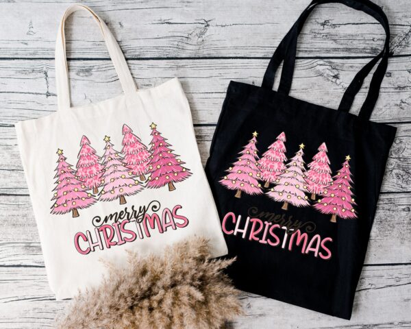 Christmas Tote Bag, Merry Christmas Tote Bag, Boo Tote Bag, Tote Bag For Women, Matching Christmas Bags Tote Bag