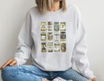 Vintage Canned Pickles Sweatshirt, Pickle Shirt,Canning Shirt, Pickle Crewneck Sweatshirt, Pickle Lovers T-Shirt, Pickle Crewneck Sweatshirt